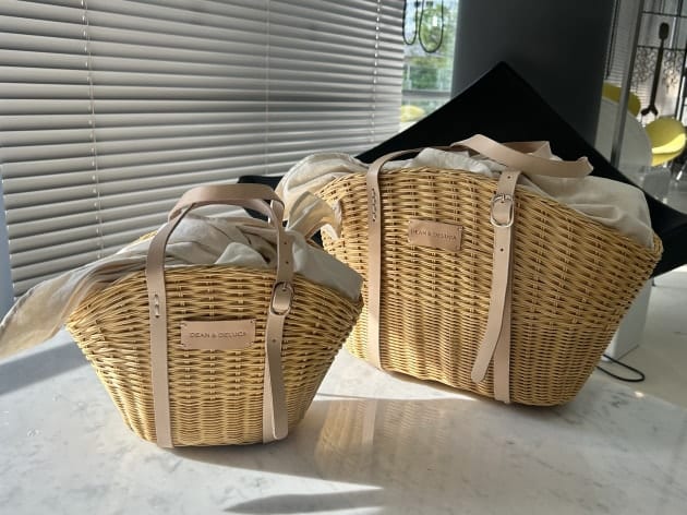 保冷機能付きがうれしい♩DEAN & DELUCA × BEAMS COUTUREコラボのかご 保冷機能付きがうれしい♩DEAN & DELUCA × BEAMS COUTUREコラボのかご