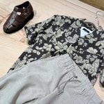 休日のお出かけやリゾートシーンにオススメな夏の上品カジュアルスタイル