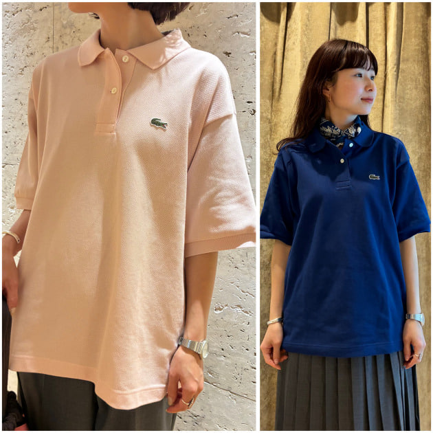 形のいいポロシャツはこれです！〈LACOSTE(ラコステ)〉別注ポロシャツ