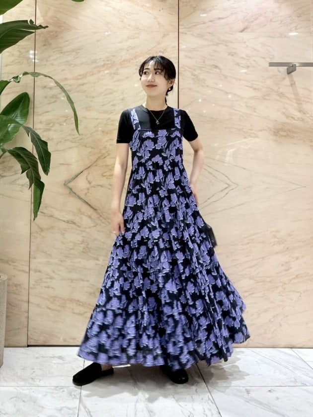 極美品♡パラスパレス　リネン100 ワンピース　花柄　総柄　ベルト　リボン　S MARIHA＞沢山ご紹介します！◎｜デミルクス ビームス 新宿｜BEAMS