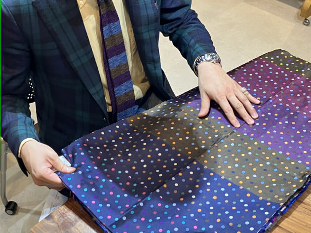 Seaward&stearn シーワード&スターン BEAMS F取扱 ドット ヨーロッパ出張での別注アイテム】＜Seaward&Stearn（シーワード