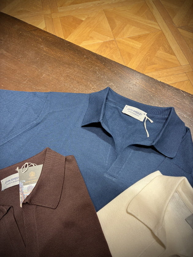 JOHN SMEDLEY（ジョンスメドレー）＞SYRES 極上のスキッパーポロシャツ