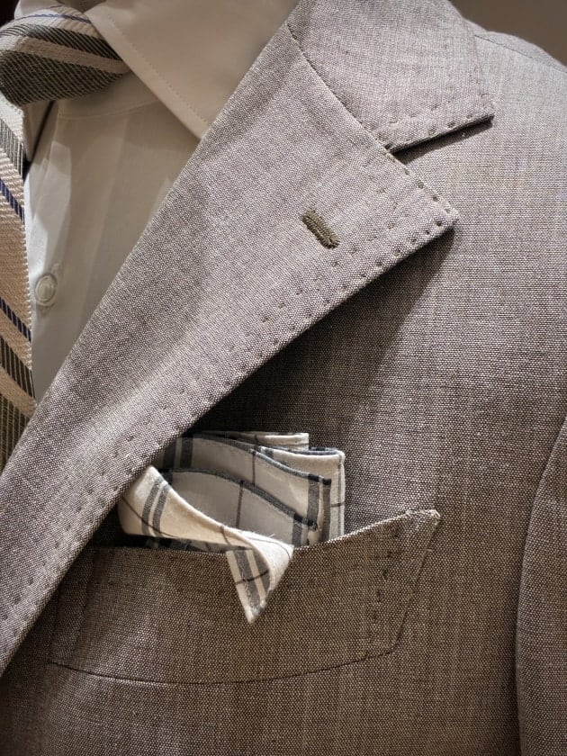 Tito Allegretto ティトアレグレット 23ss BEAMS別注 TITO ALLEGRETTO（ティトアレグレット）＞ウールコットンスーツ