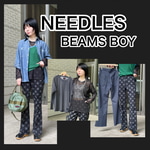 【サイズ比較あり】〈NEEDLES〉別注★「アーカイブ柄」シリーズ！