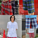 〈BEAMS別注〉〈Dickies〉チェックショーツを3色履き比べ。夏コーデに“重さ”を足せる一本