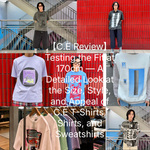 〈C.E〉Tシャツ・シャツ・スウェットのサイズ感と魅力を伝えます。