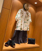 【この夏オススメしたい！！柄シャツコーデ】