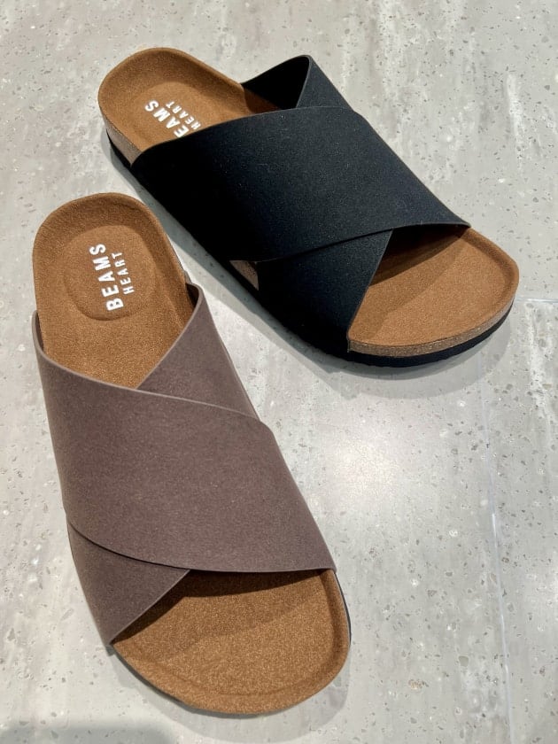 夏のサンダルはレザーでカッコよく。「ちょうどいい」の足元