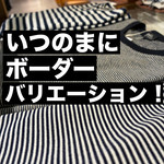 【新作届きました】ミニミニミニボーダー