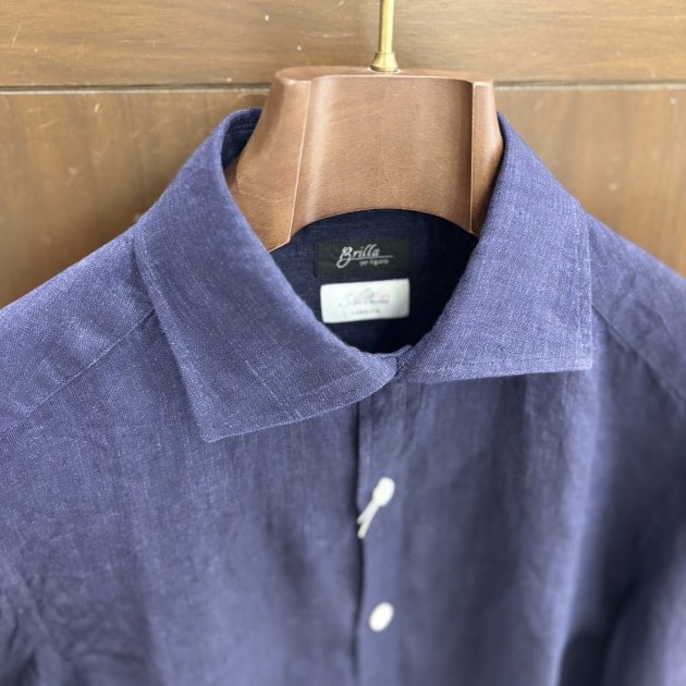 未使用 BEAMS Brilla per il gusto リネンシャツ 待望の再入荷】ビームス百名品「ブリッラ ペル イル グスト〈Brilla