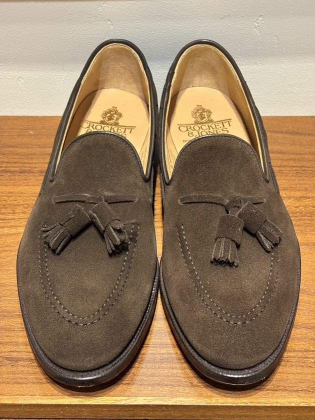 CROCKETT&JONES（クロケットアンドジョーンズ）＞再入荷のスエード