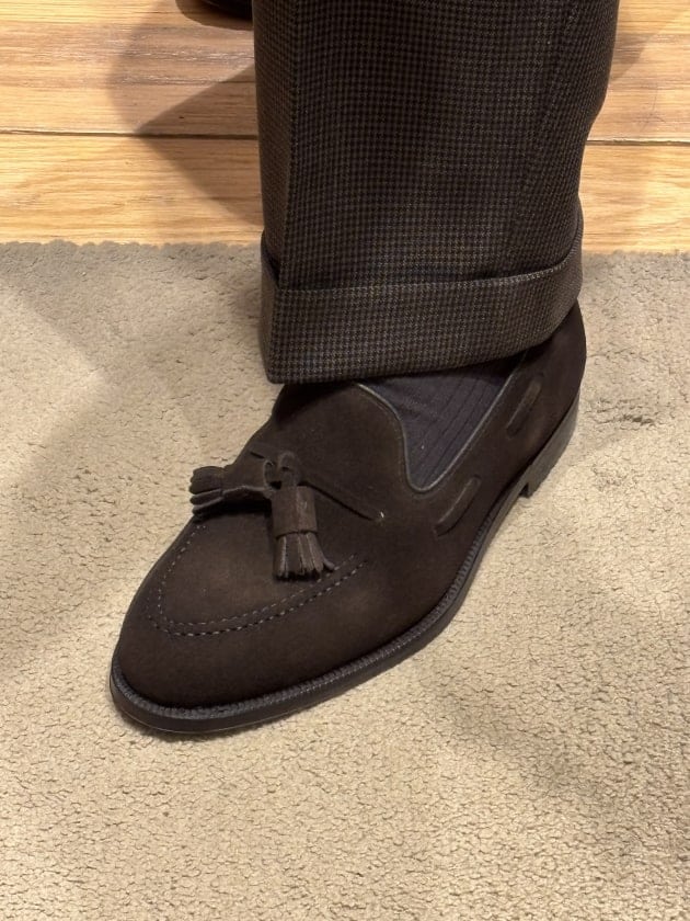 CROCKETT&JONES（クロケットアンドジョーンズ）＞再入荷のスエード