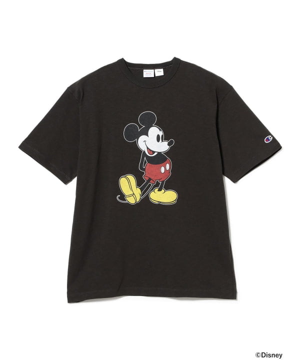 Champion】別注ミッキーマウスTシャツ｜ビームス 新潟｜BEAMS