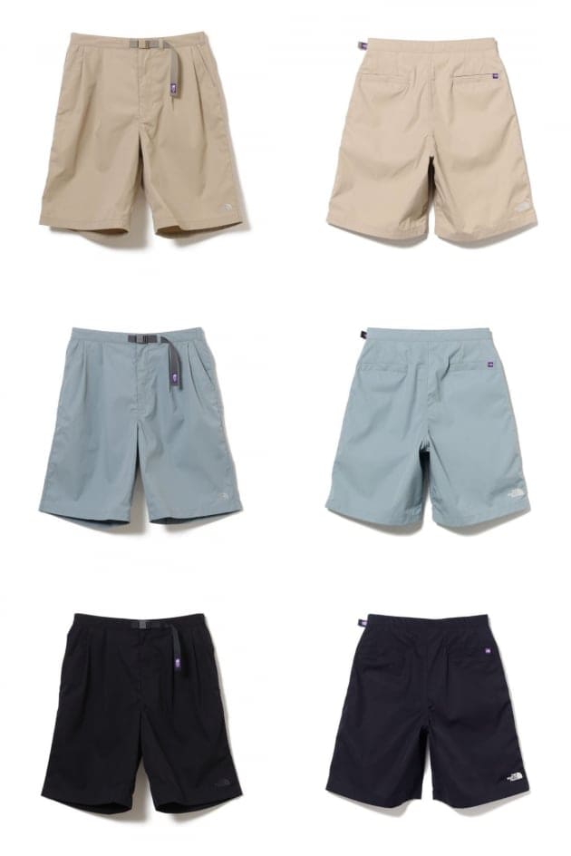 THE NORTH FACE PURPLE LABEL × BEAMS】別注Tシャツ＆ショーツ