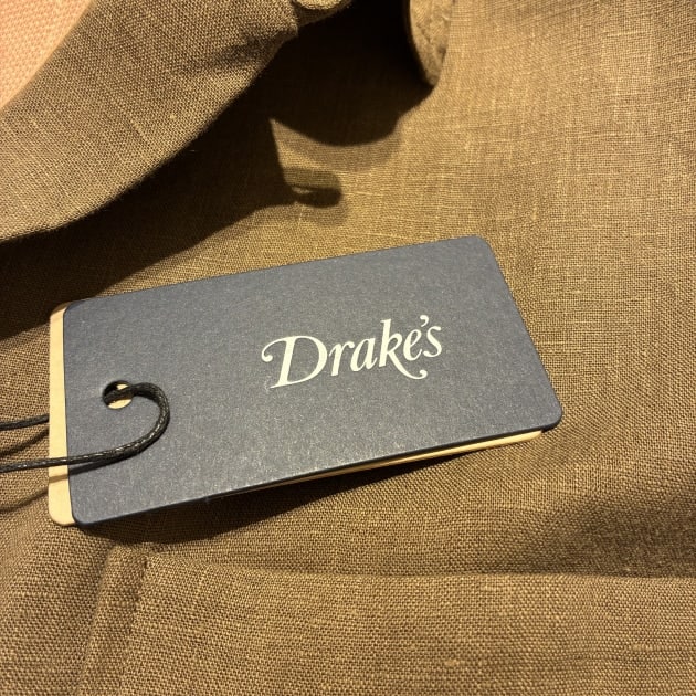 DRAKES＞リネン シャツジャケット｜ビームス 六本木ヒルズ｜BEAMS