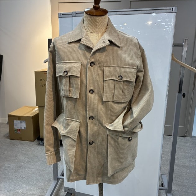 2026FW】＜D.C.WHITE＞サファリジャケット｜ビームス 六本木ヒルズ｜BEAMS