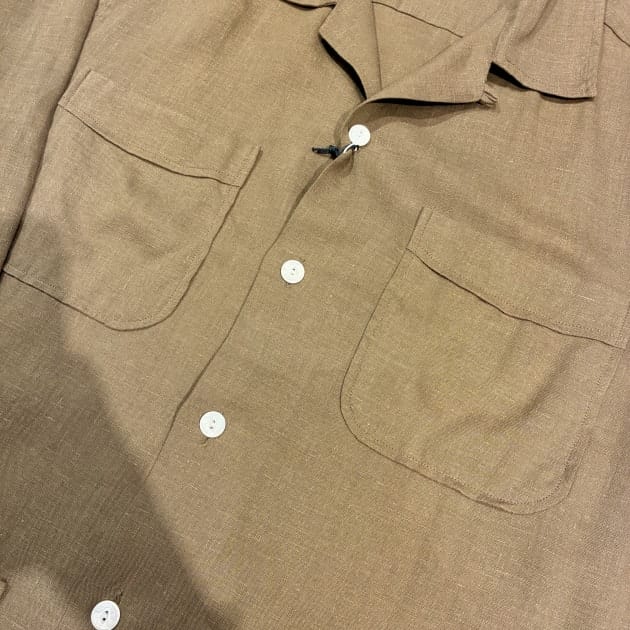 Drake’s　リネンシャツ　ワイド　16/41 イギリス製 リネン◯】＜Drake's＞のシャツジャケット｜ビームス 立川｜BEAMS