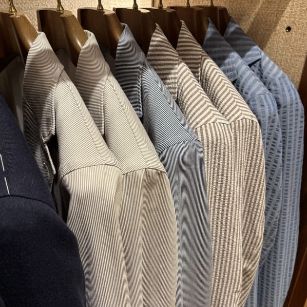 Brilla per il gusto＞夏のジャケットスタイルに！新型シャツ