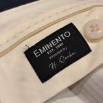 ＜Eminento H・Osaku（エミネントエイチオサク）＞絶妙なカラーリング！NAVYスラックス