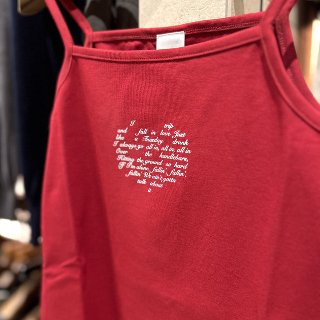 ジェニーファン必見！】〜『Ruby』コレクション〜Tシャツ&キャミソール