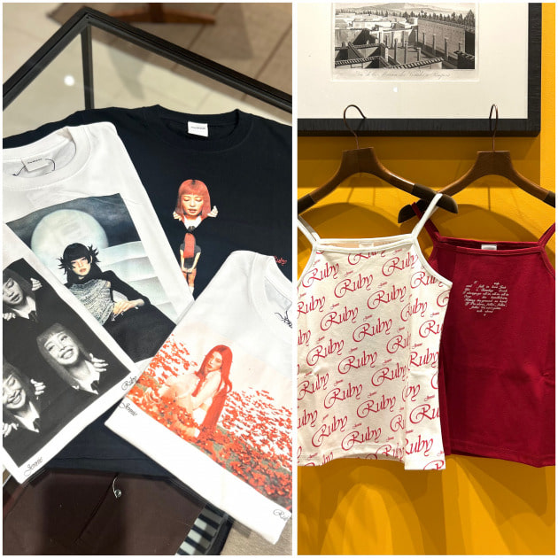 ジェニーファン必見！】〜『Ruby』コレクション〜Tシャツ&キャミソール