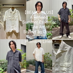 【BEAMS PLUS】大人の夏シャツに選びたい。上質リネンで魅せる別注オープンカラーシャツの着こなし