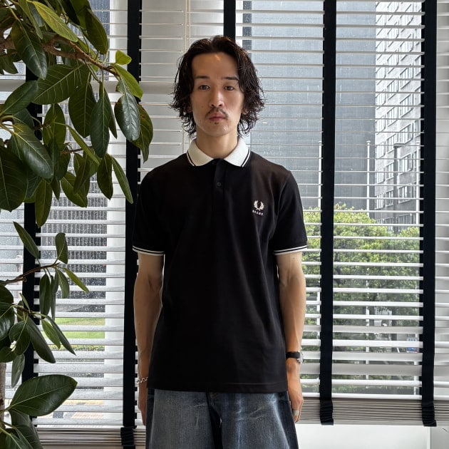 ビームス別注　FRED PERRY ブラックポロシャツ 別注』FRED PERRYのサイズ感は、、｜ビームス 福岡｜BEAMS