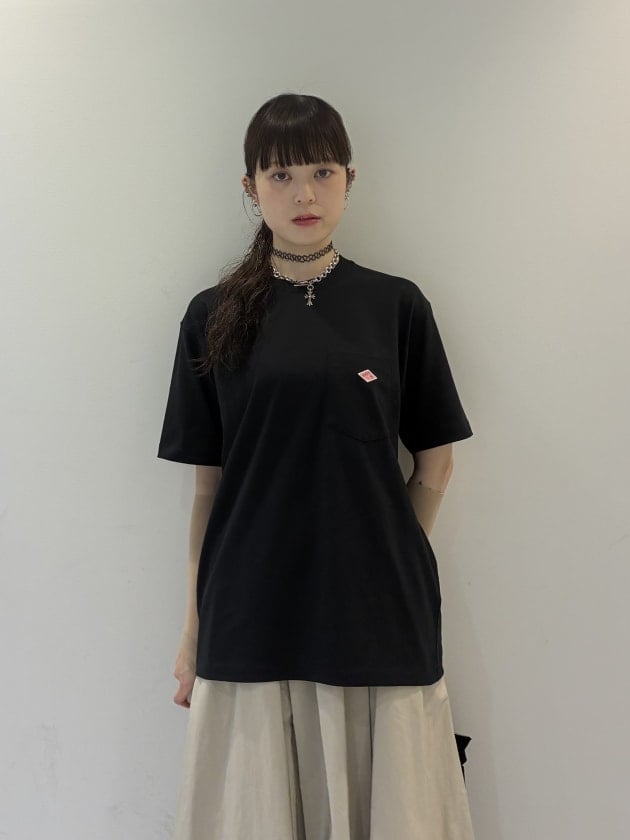 ポケットTシャツの王様〈DANTON〉全サイズ&着こなし紹介♪｜りかちょび