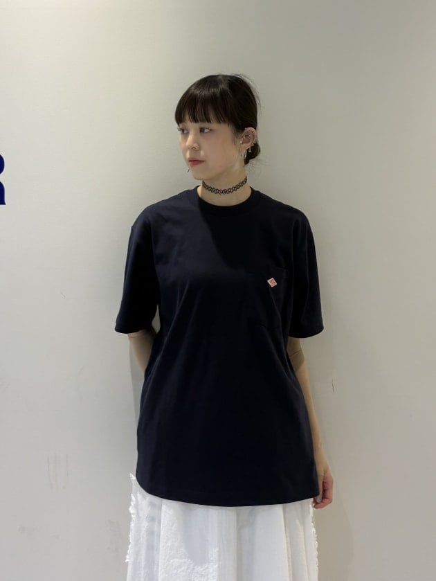 ポケットTシャツの王様〈DANTON〉全サイズ&着こなし紹介♪｜りかちょび