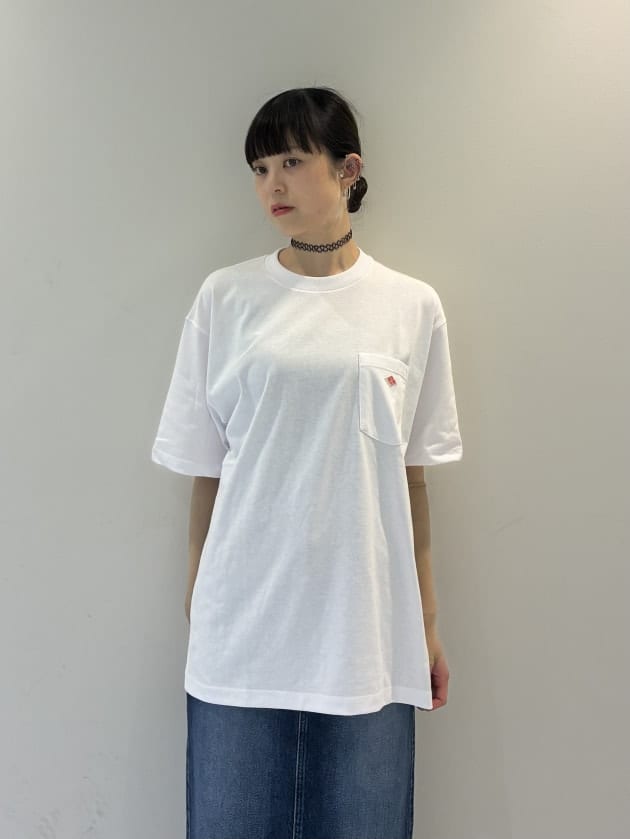 ポケットTシャツの王様〈DANTON〉全サイズ&着こなし紹介♪｜りかちょび