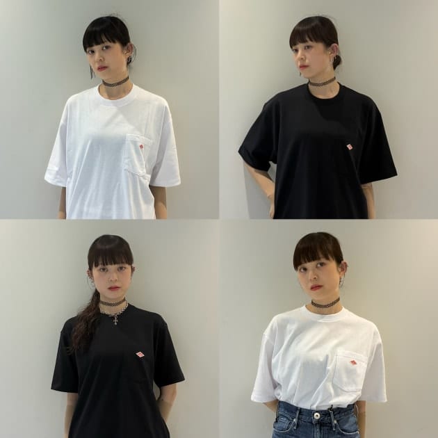 ♥ひーたん様♥ ポケットTシャツの王様〈DANTON〉全サイズ&着こなし紹介♪｜りかちょび