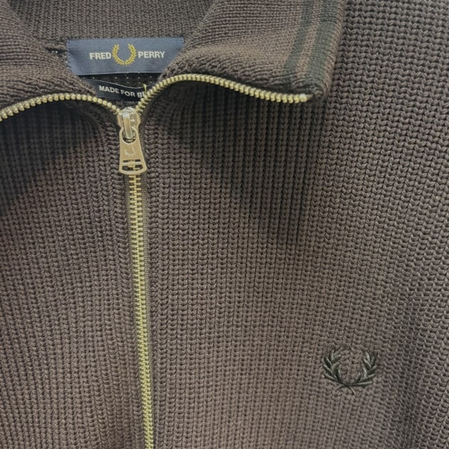 #*3様 フレッドペリー　ドライバーズニット　ビームス別注 要予約】〈FRED PERRY〉をニットで楽しむ。秋冬もやっぱりフレッド