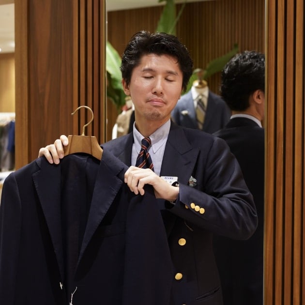 BEAMS F＞体を張って涼しさをアピール｜小林 俊｜BEAMS