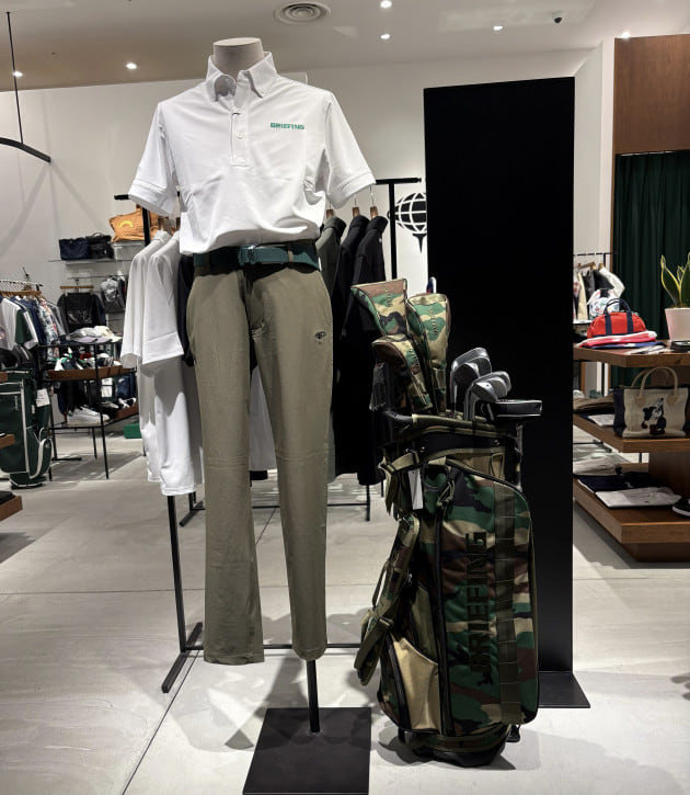 7月10日発売】BRIEFING GOLF×BEAMS GOLF別注ウッドランドカモ
