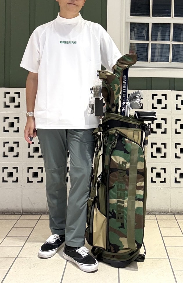 7月10日発売】BRIEFING GOLF×BEAMS GOLF別注ウッドランドカモ