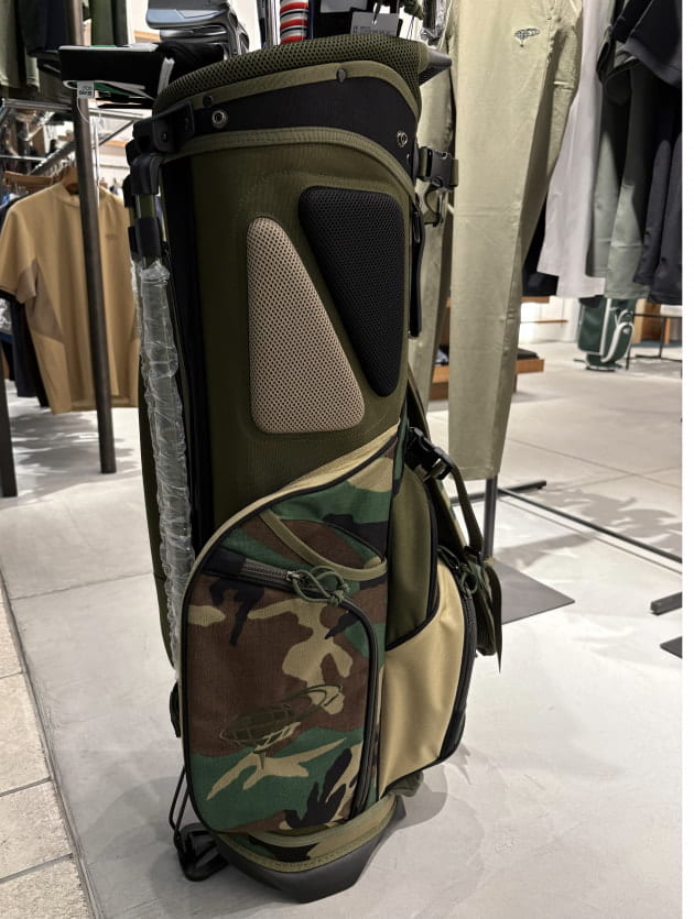 7月10日発売】BRIEFING GOLF×BEAMS GOLF別注ウッドランドカモ