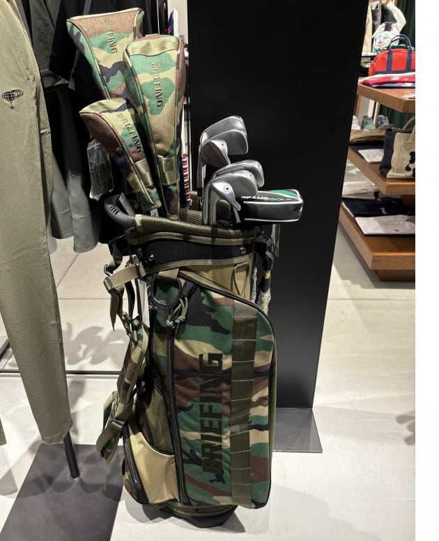 7月10日発売】BRIEFING GOLF×BEAMS GOLF別注ウッドランドカモ