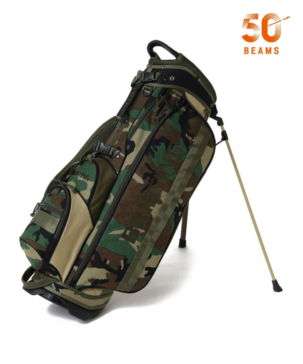 BRIEFING BEAMS GOLF 迷彩 ゴルフバッグ 只今11:00発売解禁！】8年ぶりの沈黙を破り、伝説の〈BRIEFING × BEAMS