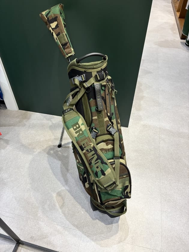 8年振りの復活【BEAMS GOLF】〈BRIEFING〉別注「WOODLAND CAMOUFLAGE