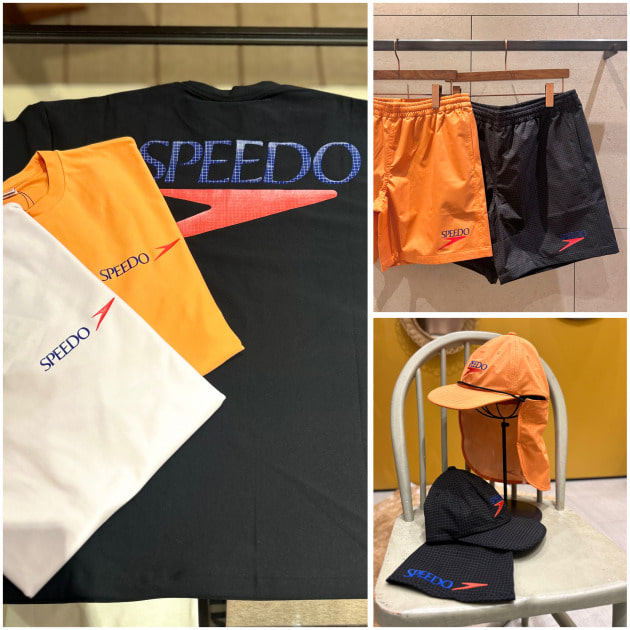 SPEEDO BEAMS メンズリゾート水着　M Speedo(スピード)】×【BEAMS(ビームス)】〜水陸両用で活躍する、この夏