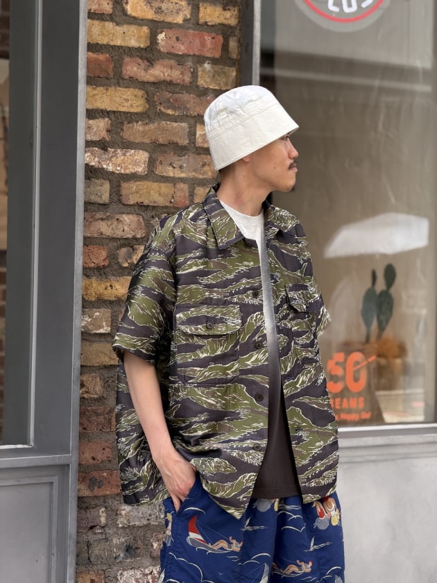 SSZ x Evisen タイガーカモジャケット　beams タイガーカモを、夏らしく。｜ビームス プラス 大阪｜BEAMS