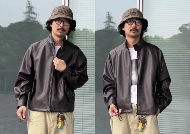 BARACUTA G4】大人の色気を纏う。BEAMS F別注フェイクレザーブルゾンが