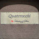 個人購入品のご紹介　〈QUATTROCCHI〉 ハーフジップ ポロシャツ