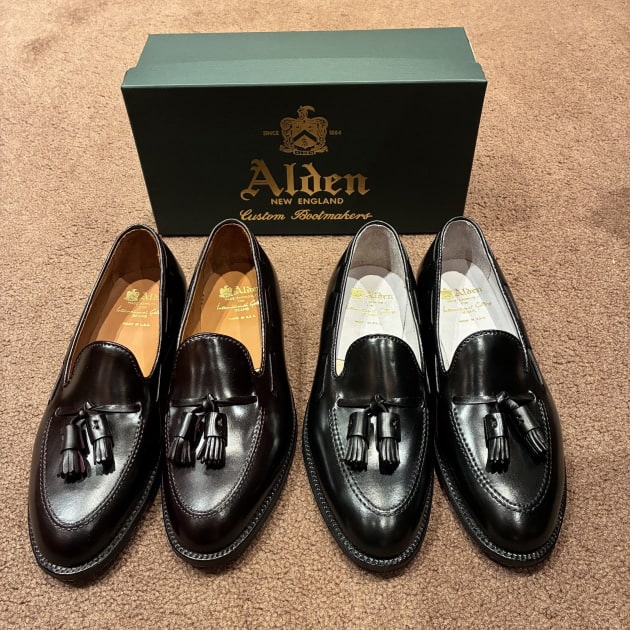 8*2様 ALDEN BEAMS 別注タッセルローファー コードバン ALDEN＞コードバン タッセルローファー｜ビームス 六本木ヒルズ｜BEAMS