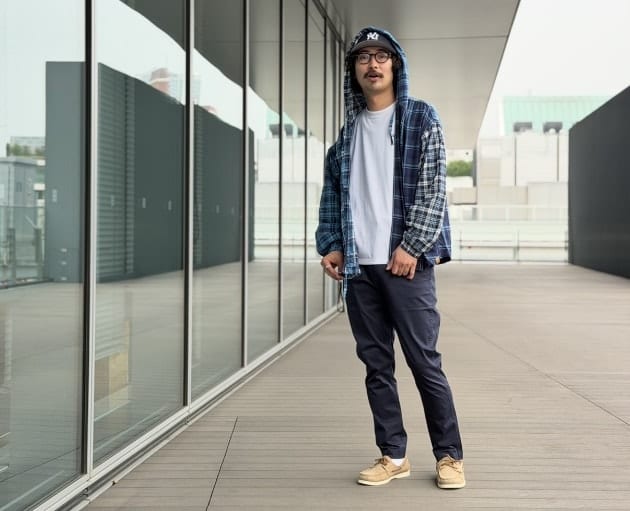 夏でも涼しい。】BEAMS(ビームス)人気ストレッチテーパードパンツの