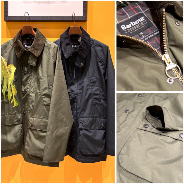 セール価格で狙い目】〈Barbour〉〜Barbour Tech別注の『BEDALE』を