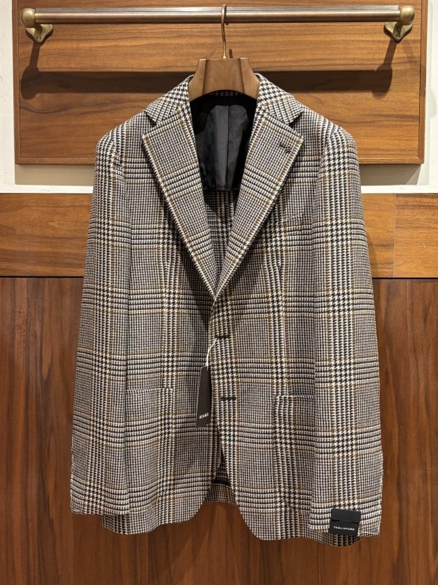 希望額変更中✨タリアトーレ　チェック　ジャケット 新入荷】2026年秋冬＜TAGLIATORE（タリアトーレ）＞チェック柄JACKET