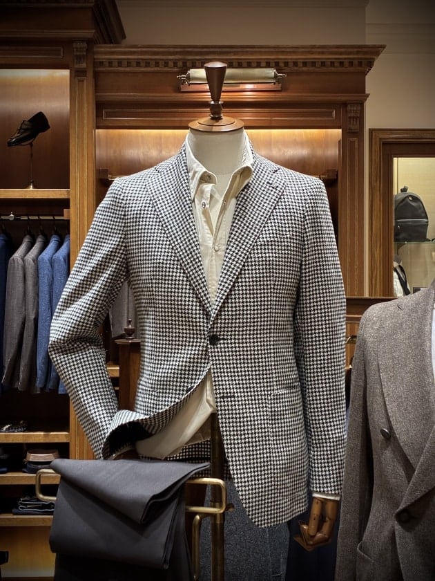 TAGLIATORE タリアトーレ ハウンドトゥース ジャケット 446 春夏 NEW ARRIVAL ＜TAGLIATORE（タリアトーレ）＞ハウンドトゥース