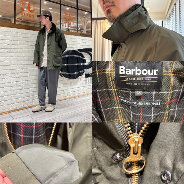 新品 42 Barbour BEAMS PLUS 別注 BEDALE TECH セールオススメアイテム！【Barbour（バブアー）】別注BEDALE New