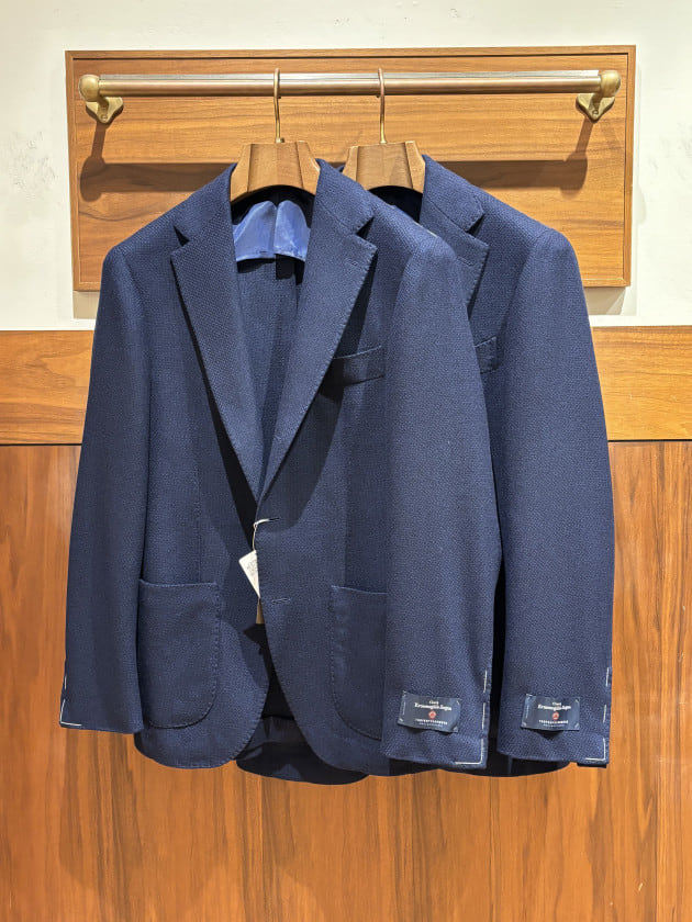 新入荷】＜Brilla per il gusto＞NAVYホップサックジャケット